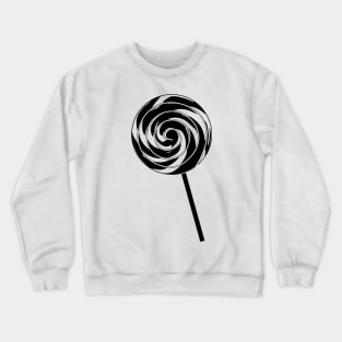 Retro Lollipop Design Crewneck Sweatshirt